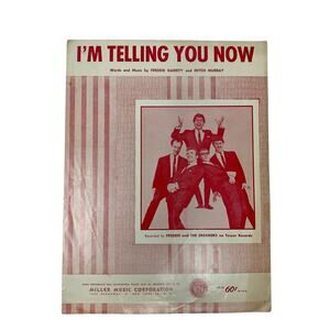 Im Telling You Now Sheet Music Mitch Murray Freddie Garrity And The Dreamers‎